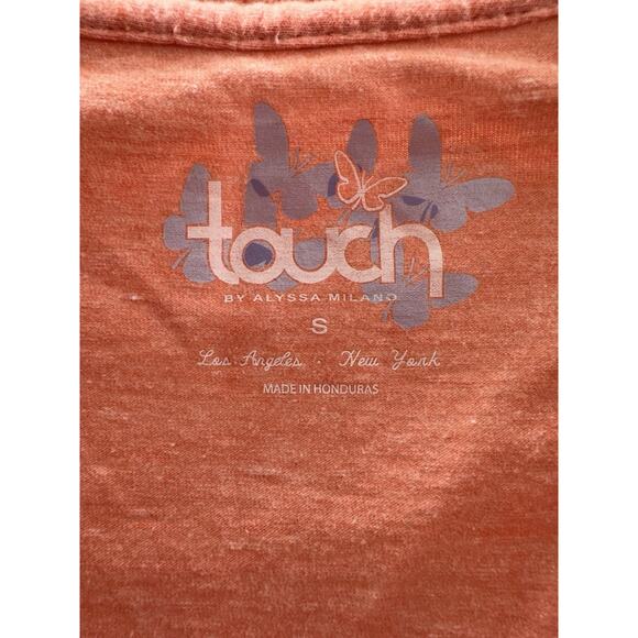 Touch by Alyssa Miland Womens Shirt Size Small Baltimore Orioles Short Sleeve - Picture 4 of 10